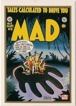 1992 Lime Rock Mad Magazine #6 August-September 1953 Front