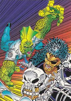 1992 Comic Images Savage Dragon #21 Crime Buster Front