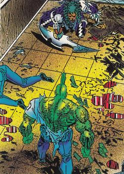 1992 Comic Images Savage Dragon #26 Standoff Front