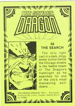 1992 Comic Images Savage Dragon #58 The Search Back