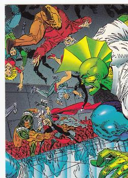 1992 Comic Images Savage Dragon #72 Here ... Catch! Front