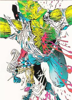 1992 Comic Images Savage Dragon #76 Sliced Front