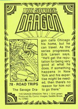 1992 Comic Images Savage Dragon #78 Road Trips Back