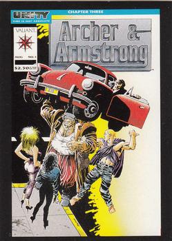 1992 Comic Images Unity: Time Is Not Absolute #10 Archer & Armstrong #1 Front