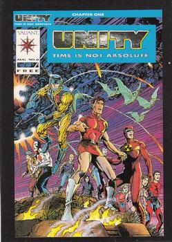 1992 Comic Images Unity: Time Is Not Absolute #1 Unity #0 Front