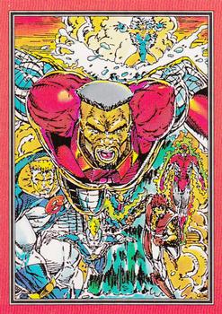 1992 Comic Images Youngblood #13 Duel Teams Front