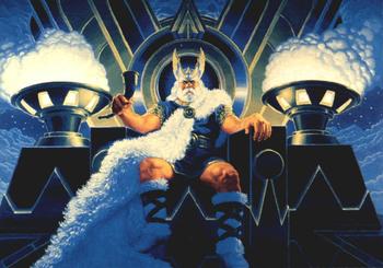 1993 Comic Images 30 Years of Magic: Greg Hildebrandt II #12 Odin Front