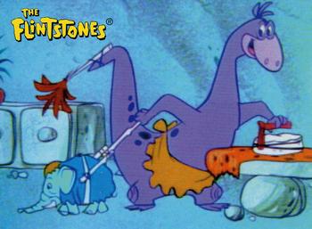 1993 Cardz The Flintstones #4 The Snorkasaurus Story Front