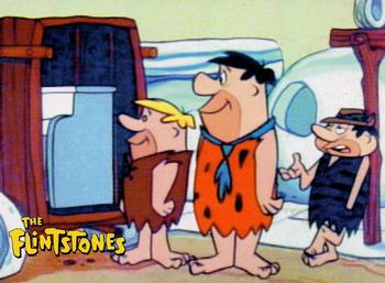 1993 Cardz The Flintstones #5 The Hot Piano Front