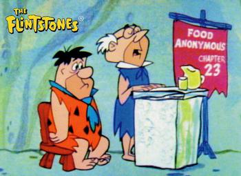 1993 Cardz The Flintstones #8 Fred Flintstone Before and After Front