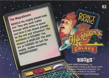 1994 Cardz The Hitchhiker's Guide to the Galaxy #83 The Magratheans Back
