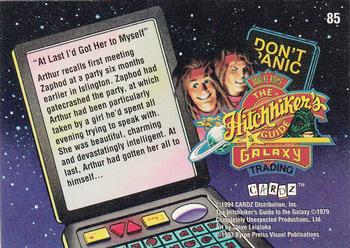 1994 Cardz The Hitchhiker's Guide to the Galaxy #85 At Last I'd Got Her to Myself Back