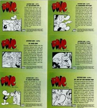 1994 Comic Images Bone #1-6 Mystery Cow Back