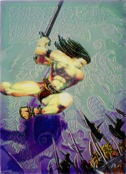 1994 Comic Images Conan Series 2 #9 Savage Sword #124 Front