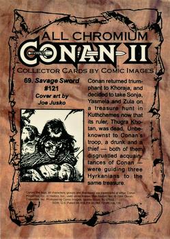 1994 Comic Images Conan Series 2 #69 Savage Sword #121 Back