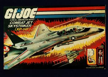 1994 Comic Images G.I. Joe 30 Year Salute #18 1983 Combat Jet Skystriker XP-14F Front