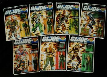 1994 Comic Images G.I. Joe 30 Year Salute #24 1989 Tiger Force Figures Front