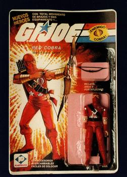 1994 Comic Images G.I. Joe 30 Year Salute #50 Argentina - Red Cobra Front