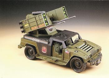 1994 Comic Images G.I. Joe 30 Year Salute #66 Air Defense Vehicle Front