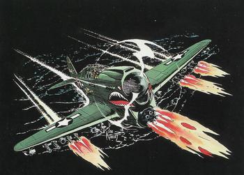 1994 Comic Images G.I. Joe 30 Year Salute #89 P-40 Warhawk Front