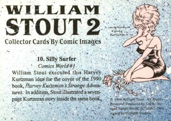1994 Comic Images William Stout 2 #10 Silly Surfer Back