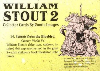 1994 Comic Images William Stout 2 #14 Secrets from the Bluebird Back