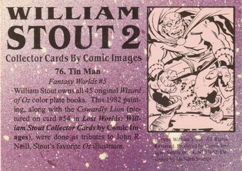 1994 Comic Images William Stout 2 #76 Tin Man Back