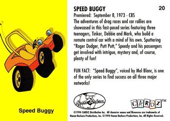 1994 Cardz Hanna-Barbera Classics #20 Speed Buggy Back