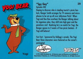 1994 Cardz Hanna-Barbera Classics #29 Spy Guy Back