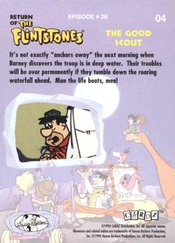 1994 Cardz Return of the Flintstones #4 It's not exactly 