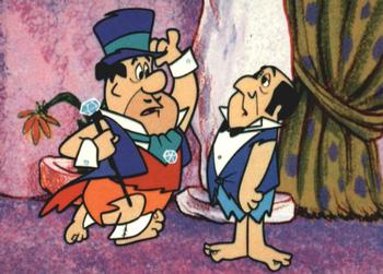 1994 Cardz Return of the Flintstones #26 After he's smooth-talked Mr. Slate into Front