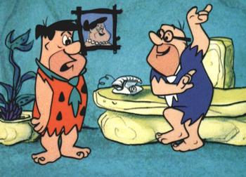 1994 Cardz Return of the Flintstones #28 Do you believe in fairy tales? Fred Flin Front