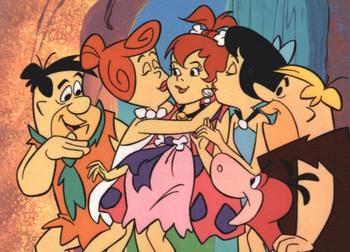 1994 Cardz Return of the Flintstones #43 When the Flintstones and Rubbles discove Front