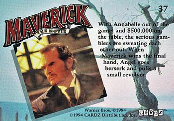 1994 Cardz Maverick Movie #37 With Annabelle out of the Back