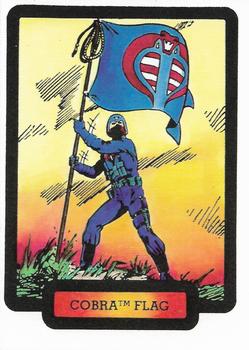 1987 Comic Images G.I. Joe #22 Cobra Flag Front