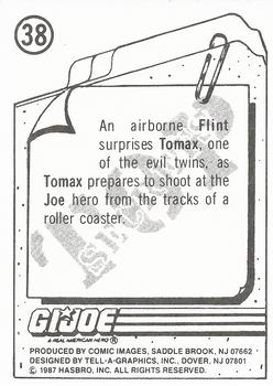 1987 Comic Images G.I. Joe #38 Surprise Back
