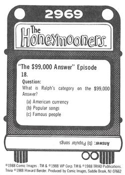 1988 Comic Images The Honeymooners #18 