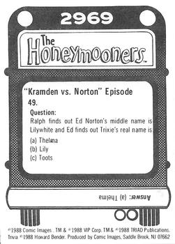 1988 Comic Images The Honeymooners #49 