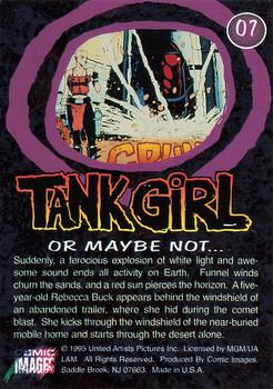 1995 Comic Images Tank Girl #7 Or Maybe Not... Back