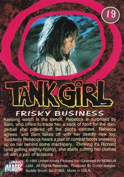 1995 Comic Images Tank Girl #19 Frisky Business Back