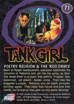 1995 Comic Images Tank Girl #71 Poetry, Religion & the 'Roo Dance Back