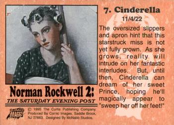 1995 Comic Images Norman Rockwell Series 2 #7 Cinderella Back