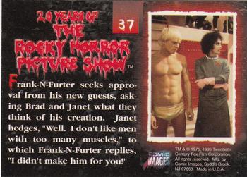 1995 Comic Images 20 Years of the Rocky Horror Picture Show #37 Frank-N-Furter seeks approval from his new gue Back