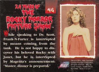 1995 Comic Images 20 Years of the Rocky Horror Picture Show #46 While speaking to Dr. Scott, Frank-N-Furter is Back