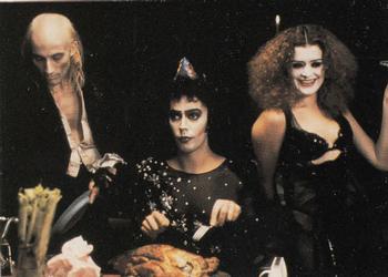 1995 Comic Images 20 Years of the Rocky Horror Picture Show #47 Frank-N-Furter presides at the meal, as Riff-R Front