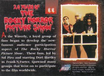 1995 20 YEARS OF ROCKY HORROR PICTURE SHOW MOVIE INSERT CHROMIUM 6 CARD SET! 