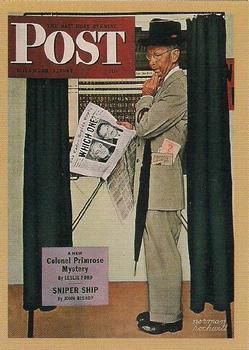 1993 Comic Images Norman Rockwell Saturday Evening Post #24 Which One? Front