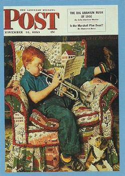 1993 Comic Images Norman Rockwell Saturday Evening Post #83 Practice Front