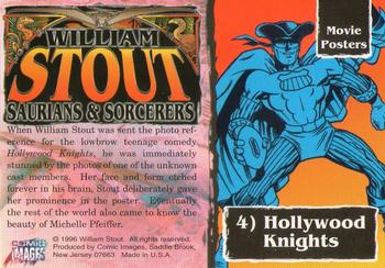 1996 Comic Images William Stout 3: Saurians and Sorcerers #4 Hollywood Knights Back