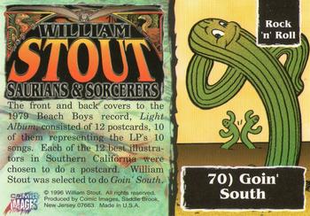 1996 Comic Images William Stout 3: Saurians and Sorcerers #70 Goin' South Back
